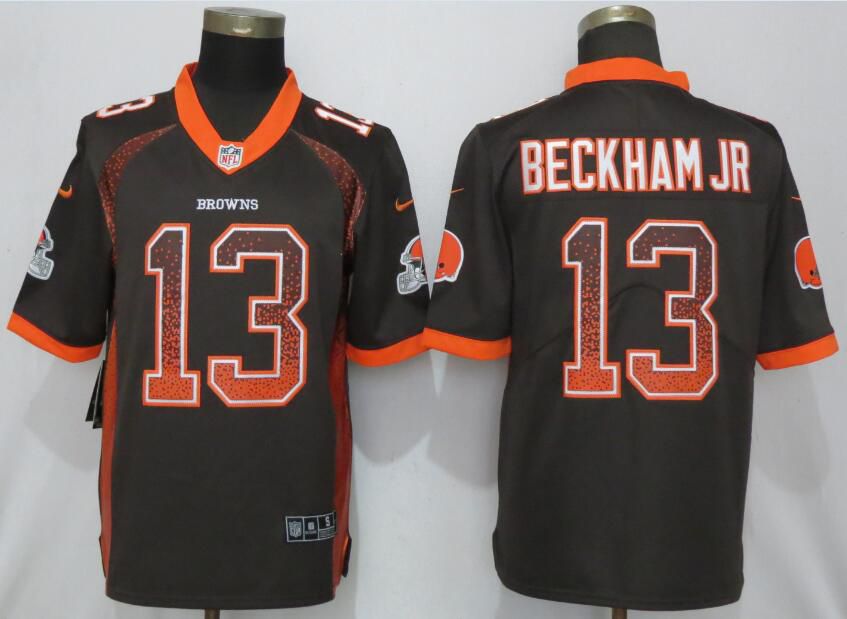 Men Cleveland Browns #13 Beckham jr brown Nike Vapor Untouchable Drift Fashion NFL Jerseys->san francisco 49ers->NFL Jersey